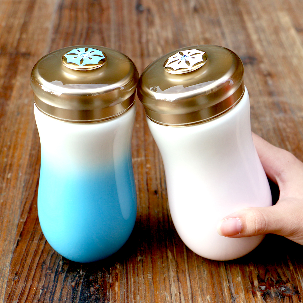 Dry Tang Xuan onstar sweetheart with live stoneware keller cup 380 ml creative portable ceramic water cup men and women lovers
