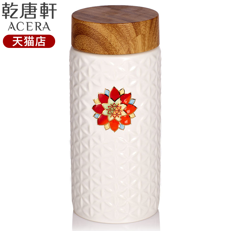 Do Tang Xuan porcelain cup the flower of life, the sunshine with a cup of single - layer 400 ml creative glass ceramic cups water