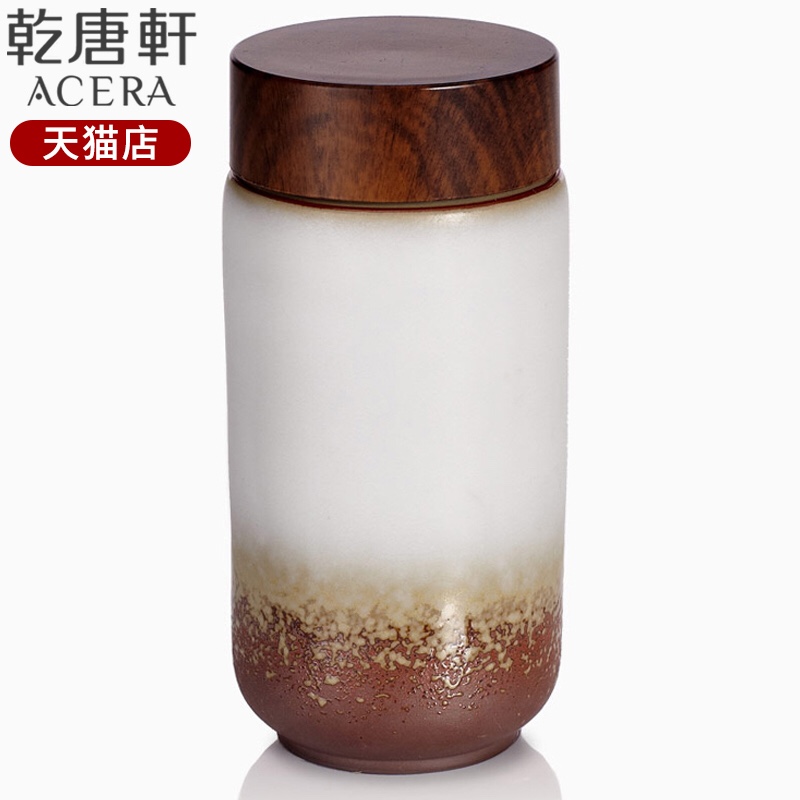 Do Tang Xuan porcelain pottery applause straight tube single 400 ml will "bringing a creative ceramic water glass gifts