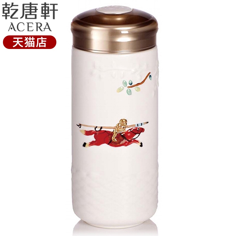 Do Tang Xuan work immediately sealing hou porcelain fine gold coloured drawing or pattern with cup double ceramic water cup men 's and women' s family to send gifts