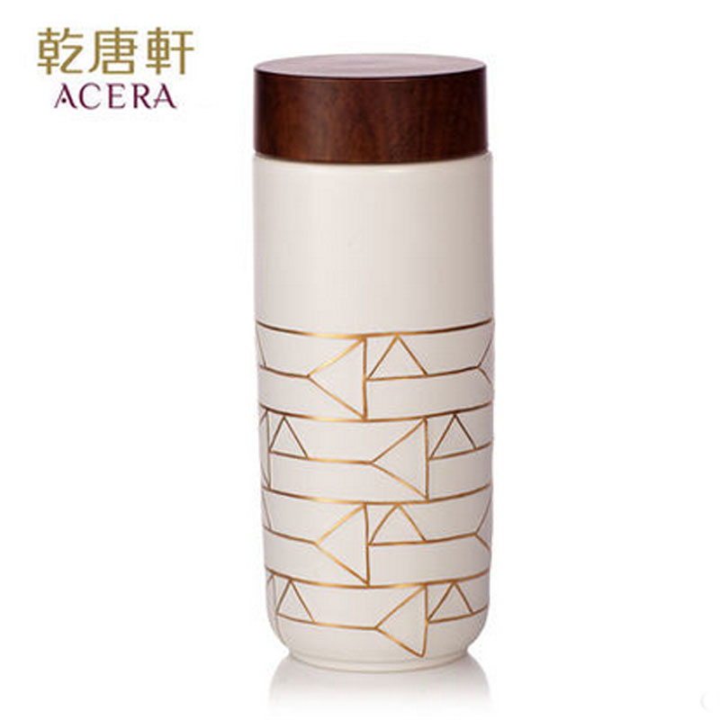 Do Tang Xuan porcelain fine gold the Midas touch wood covered with innovative ceramic keller cup AB model