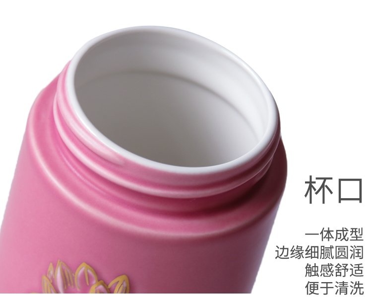 Dry Tang Xuan live China cups and gold call f lotus cup with double 300 ml glass ceramic water lotus cup
