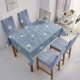 Khăn trải bàn ở Nam Cực vải cotton và vải lanh nhỏ tươi không thấm nước chống vảy dầu không dùng một lần bàn cà phê vải bọc bàn ăn ghế bọc