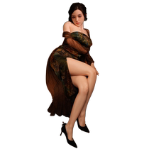Mystery full body silicone solid doll big fat woman male real version female doll insertable with pubic hair female male