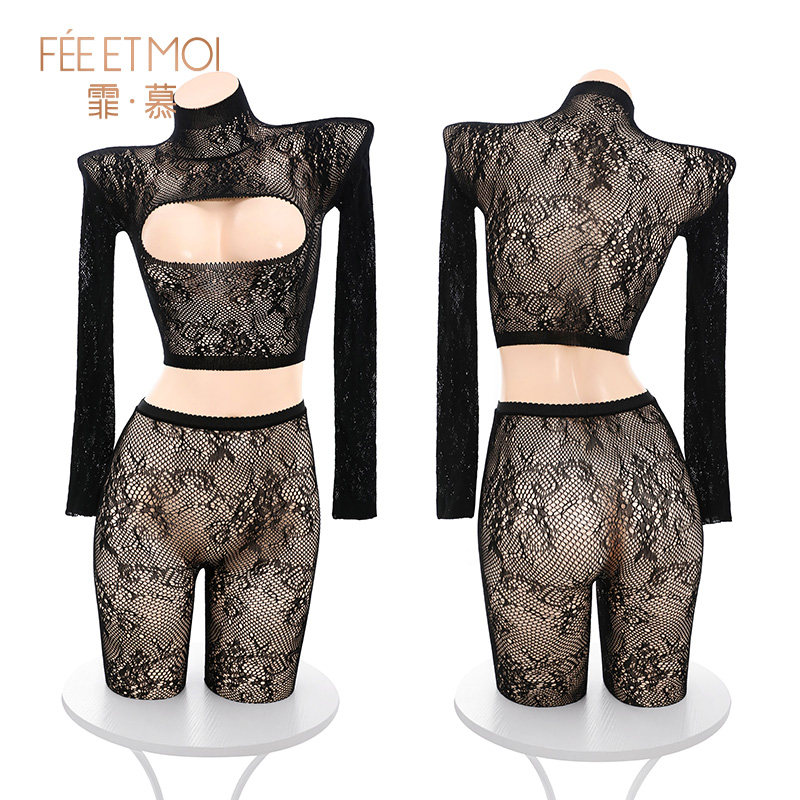 Feimu Sheer Body Stocking detail 4