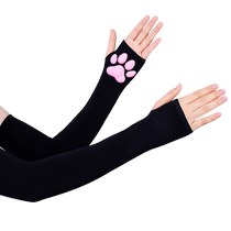 Gotta body Social nylon micro-overdraft cat claw sleeve sleeve secondary dollar cat lady beat plane cute spice gloves sexy lady 3604
