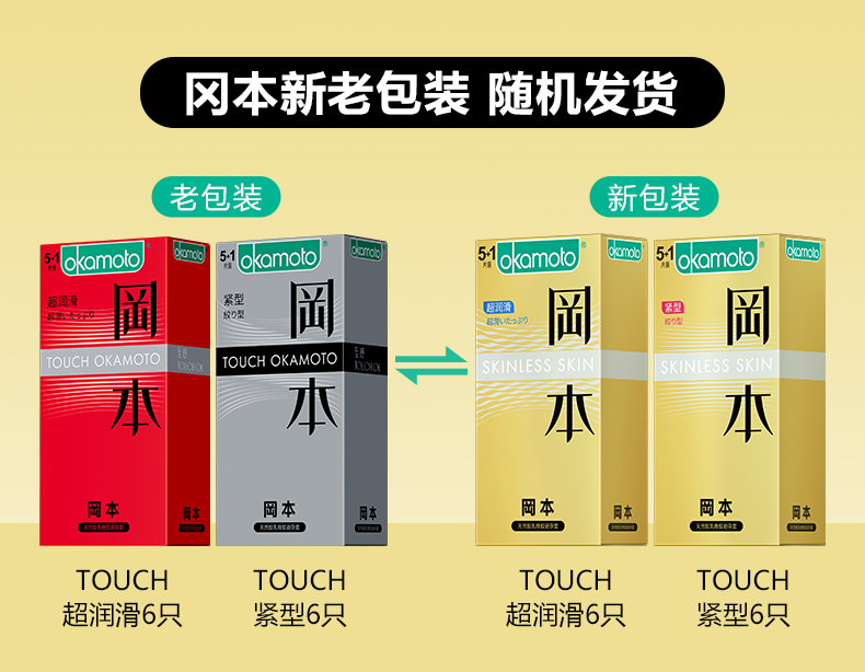 冈本 超润滑避孕套组合装 20只 图11