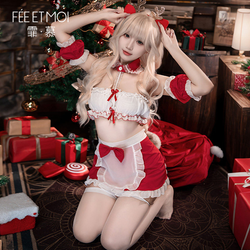 Femjoy Christmas Maid Lingerie detail 2