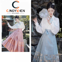 Candy Keens new Chinese style wind pasta skirt bridesmaids 2024 new gown suit Han suit dress