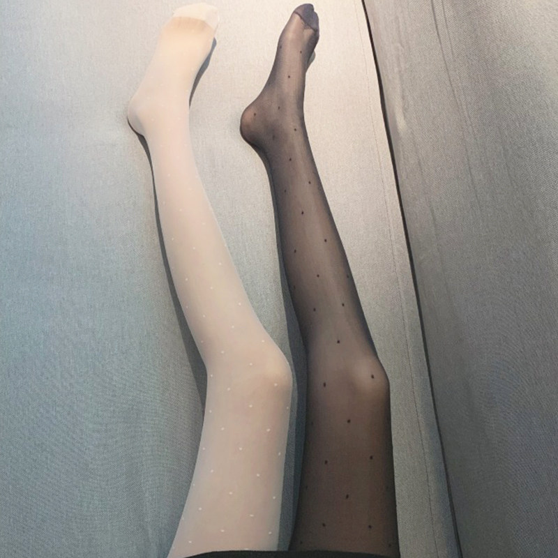 Autumn Winter 2022 New Day Series Sweet roletta thin section Podot silk stockings women black conspicually slim fit pantyhose