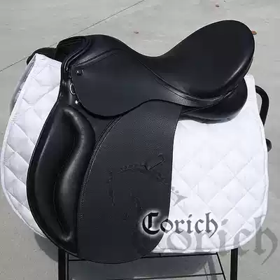 Shengcong harness field equestrian British saddle Imported cowhide comprehensive saddle SD306 with accessories