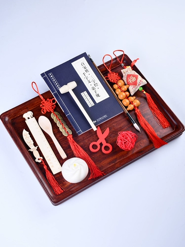 Комплект, детская подарочная коробка подходит для мужчин и женщин, китайский стиль