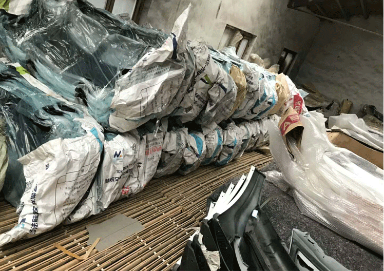 Gốc Hongri xe điện phụ tùng Daquan gương foliate đèn pha phía sau đèn hậu Lu Xing phụ kiện Daquan phụ kiện xe đạp điện