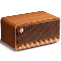 Rambler Bluetooth speaker wooden small audio wireless home bedside decoration small Mini small retro portable card desktop computer audio subwoofer 2021 New M230