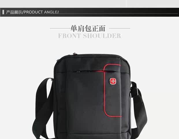 Thụy Sĩ quân đội xu hướng thời trang túi đeo vai bình thường Messenger túi ipad túi kinh doanh cặp nam và nữ ba lô túi hermes