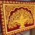 Tấm trang trí bằng lụa vàng ngọc trang trí đầu giường phòng ngủ Tấm thảm ba chiều phong phú ngô nếp 45 * 60 phiên bản ngang Dubai mua mới - Tapestry