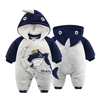 Коттон 4909 Маленькая акула выходит для зимнего объятия