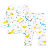 Хлопковое детское нижнее белье, детский комплект, лонгслив, тонкая пижама, термобелье, детские штаны для раннего возраста