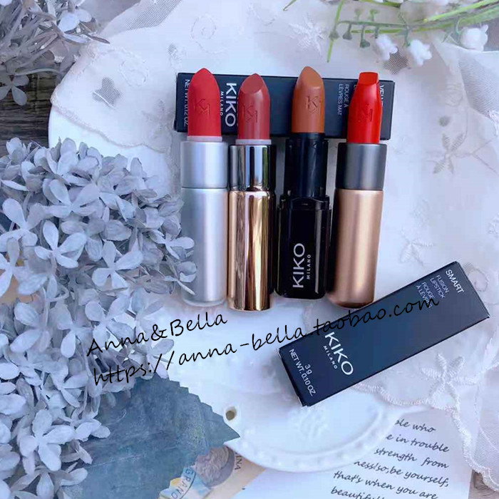 Italian KIKO4 Department 3 1 1 Faculty of silver pipe mouth red 407414416316132105 13 15312