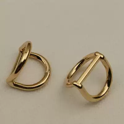 Portable buckle Shoulder strap buckle Double D buckle Handmade bag diy production woven hardware accessories Leather goods Metal buckle bag buckle