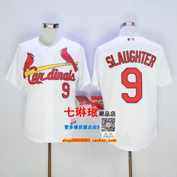 Thêu Hồng y kỹ thuật số Jersey Hồng y Hồng y SLAUGHTER 9 号 55 PISCOTTY hiphop - Thể thao sau quần áo the thao nam mùa hè