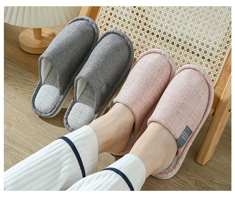 Unisex Casual Plaid Round Toe Open Toe Home Slippers display picture 1