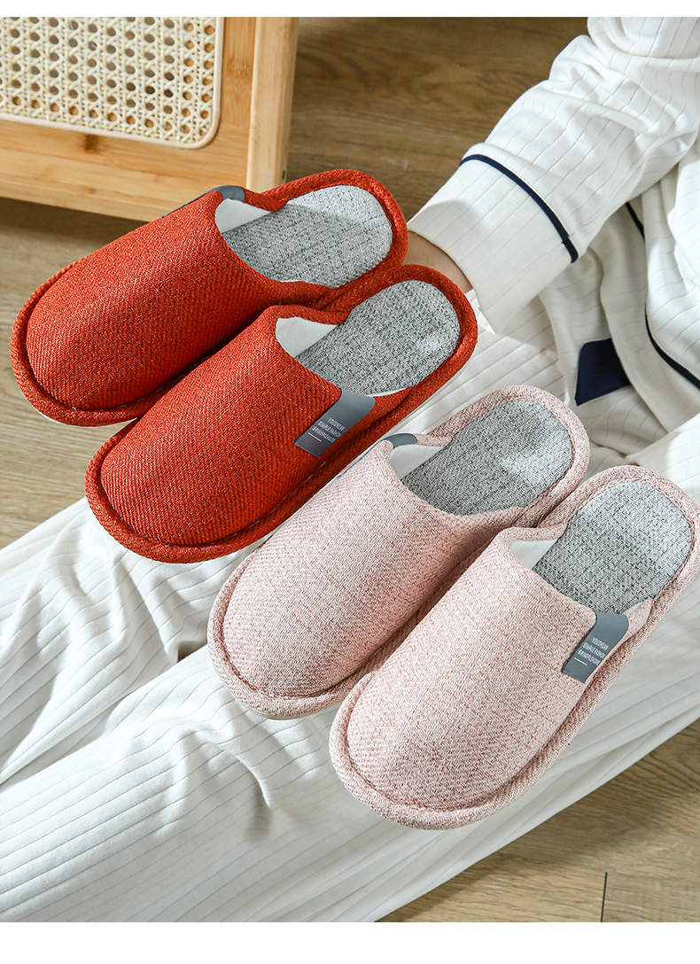 Unisex Casual Plaid Round Toe Open Toe Home Slippers display picture 3