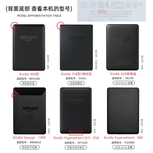 Крышка защиты Kindle 558 E -Book 1499 Словарь 658 Молодежный мультфильм Kindlaperwhite3 Вход -Условие