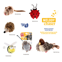 GiGwi is expensive for melody prey series simulated animal voice toy simulation cat supplies to bite rat birds