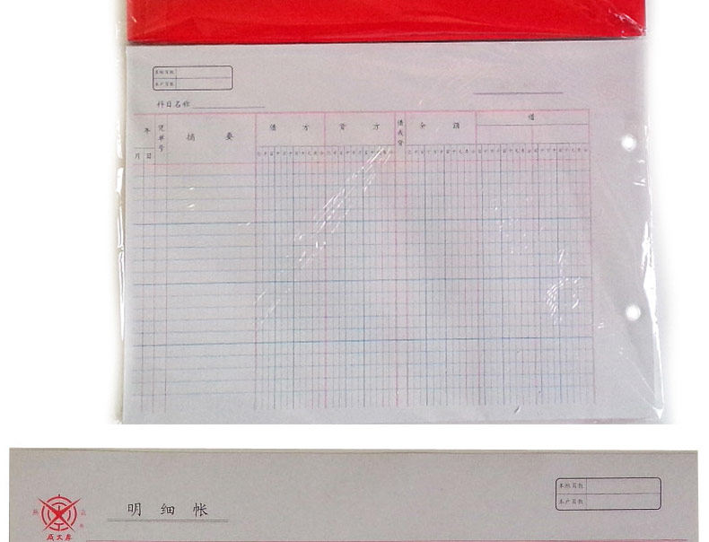 成文厚 乙式614-2手写活页式明细帐多栏账 11栏多栏明细账本 成文厚 乙式614-2手写活页式明细帐多栏账 11栏多栏明细账本