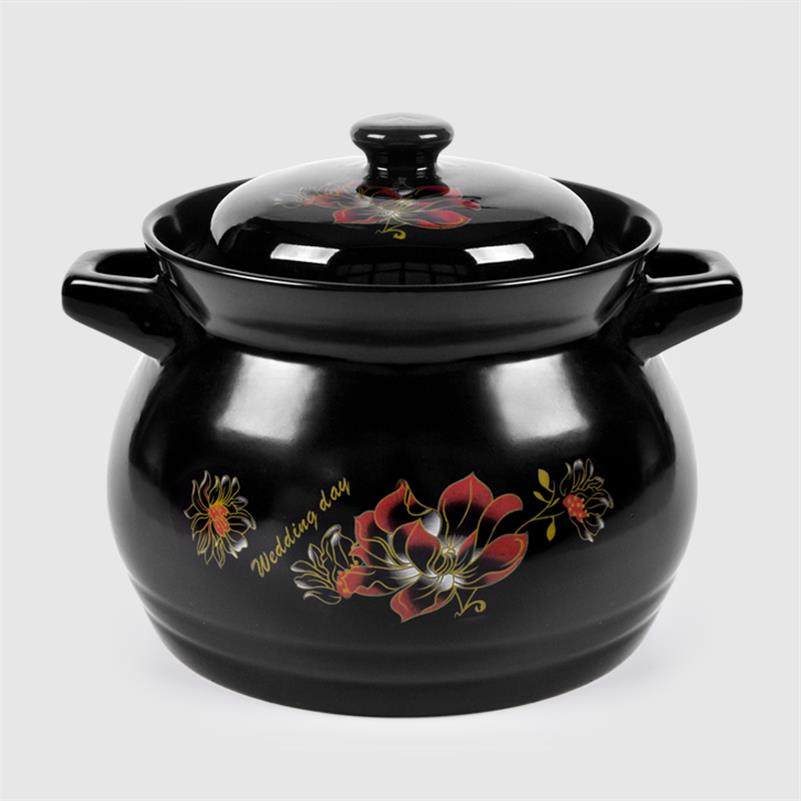 Medium gas stove stew casserole soup Household gas small net red large 5l or more high temperature cooking