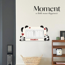 Cute panda switch stickers high-end home switch decorative wall stickers self-adhesive waterproof and moisture-proof socket protective cover