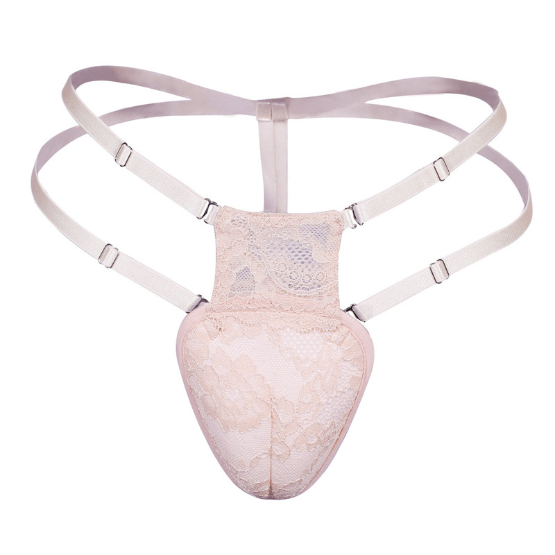 Women's Fake Vagina Lace Adjustable Hip-Back Crotchless Panties Cdts Cross-Dressing Male-To-Female Lower Body Hidden Jj Transvestite Thong Women's Fake Vagina Lace Adjustable Hip-Back Crotchless Panties Cdts Cross-Dressing Male-To-Female Lower Body Hidden Jj Transvestite Thong