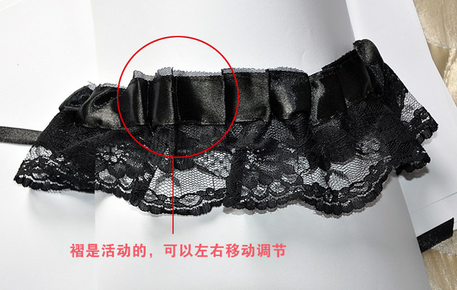 Haomingtang Bow Sexy Lace Thigh Ring ຫະພາບເອີຣົບແລະອາເມລິກາເຈົ້າສາວຂາແຫວນຫຼັກຊັບແຫວນຫຼັກຊັບຄູ່ຮ່ວມ