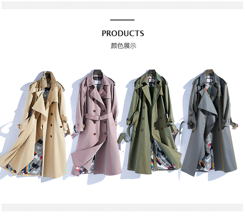 Trench pour femme en Coton en Coton - Ref 3227476 Image 11