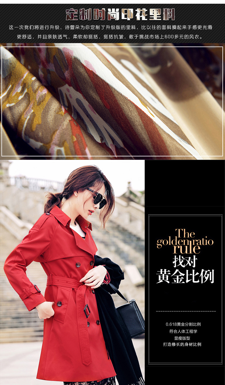 Trench pour femme en Polyester en Polyester - Ref 3226717 Image 9