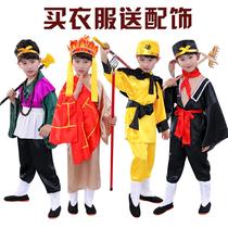 New Years Day children Journey to the West clothing Monkey King Tang Priest pig drifting childrens costumes full set of clothes