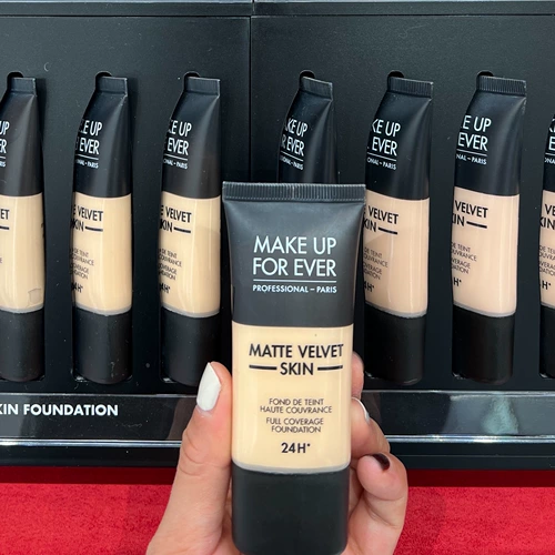 Makeupforever Meikefeli Velvet Flawless Makeup Foundation крем/шелковый фонд Фонд Фонд Крепас -Масло масло масло