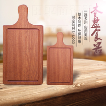 Sabilly steak board wooden tray chopping board bread board cooked meat board western food steak board Pizza Pizza board