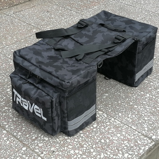 摩托车后座包摩旅驮包防水电动踏板车挂包骑士边包尾包两侧包快递