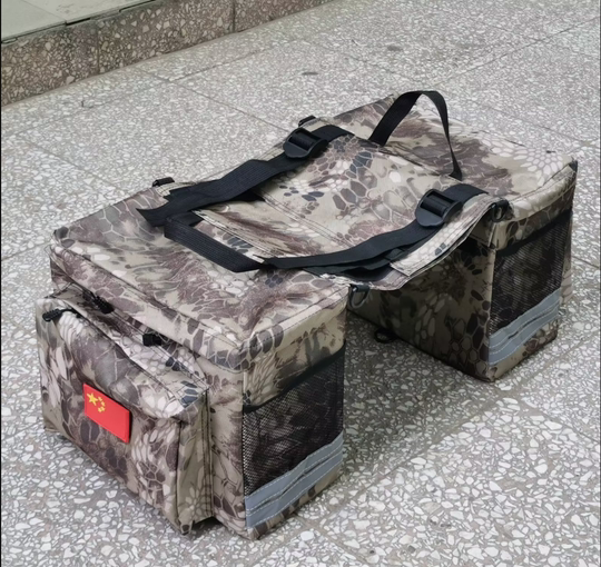 摩托车后座包摩旅驮包防水电动踏板车挂包骑士边包尾包两侧包快递