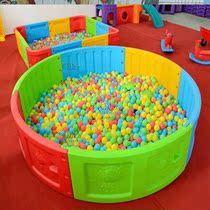 Kindergarten indoor net red ocean ball pool Large plastic fence Bobo ball early education childrens playground fence