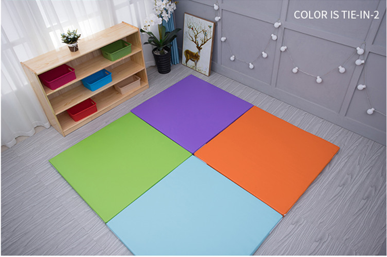Kindergarten Children Sofware Ground Mat Baby Room Anti-Fall Mat Climb Pad Early Education Center Upholstered Baby Climbing cushion