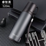 Стакан подходит для мужчин и женщин, портативный чайник из нержавеющей стали с гравюрой, нержавеющая сталь AISI 304, делается под заказ, 500 мл