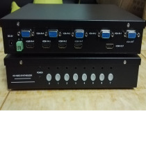 Feel free to combine 1080P picture-in-picture 4-way HDMI VGA HD picture splitter processor split screen synthesis