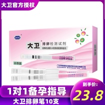 David ovulation test pen 10 ovulation detection test strips high-precision test ovulation follicle LH pregnancy preparation
