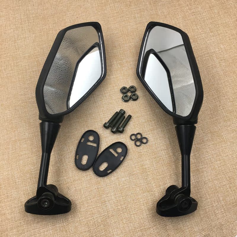 Gương chiếu hậu xe máy thể thao xe chân trời gương sửa đổi lớn chạy racer gương gương phía sau gương gương xe máy chính hãng