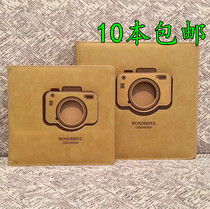 Square 8 inch square 10 inch childrens album cover album diy photo book cover album Photo studio cover 10 copies