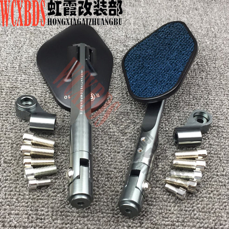 Motorcycle modification rear mirror Street car scooter electric car Spring breeze 150NK 400NK 650NK