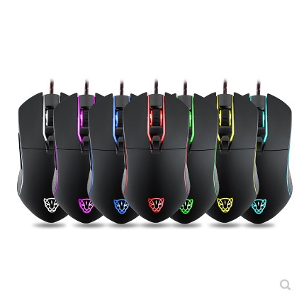 Send mat Motah V30 Americas leopard web cafe café cougar racing mouse eating chicken Jedi LOL cf pen electric slide mouse USB port multicolored luminous wired macro programming design